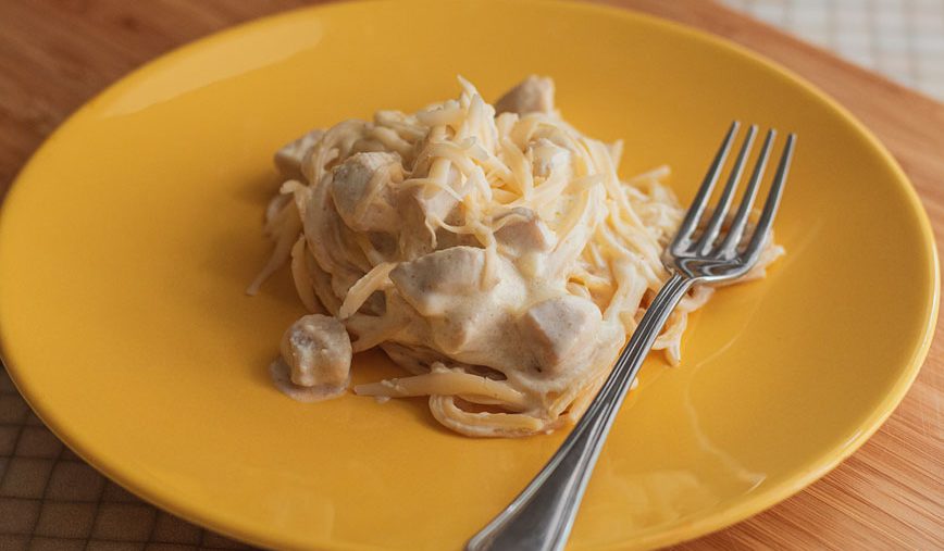 Easy creamy chicken pasta